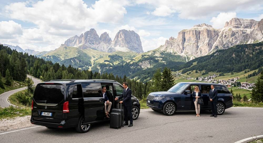 Luxury Chauffeur Service in Italy: Bentley, Range Rover LWB and Mercedes V-Class from Milan to the Dolomites
