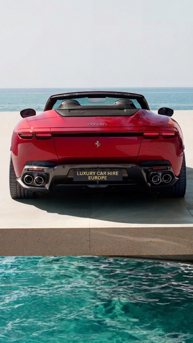 Ferrari Amalfi Spider in Greece: The Open-Top Grand Tour That Redefines Luxury Supercar Rental in Europe