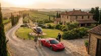 Supercar Rental in Tuscany: Florence, Lucca and Beyond by Ferrari and Helicopter
