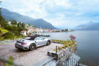 Tour Lake Como in a luxury convertible rental for an unforgettable anniversary at Villa d'Este